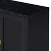 Stylish Black Sideboard with Ample Storage
