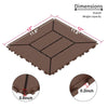 Easy-Install Interlocking Patio Deck Tiles – Stylish and Versatile!